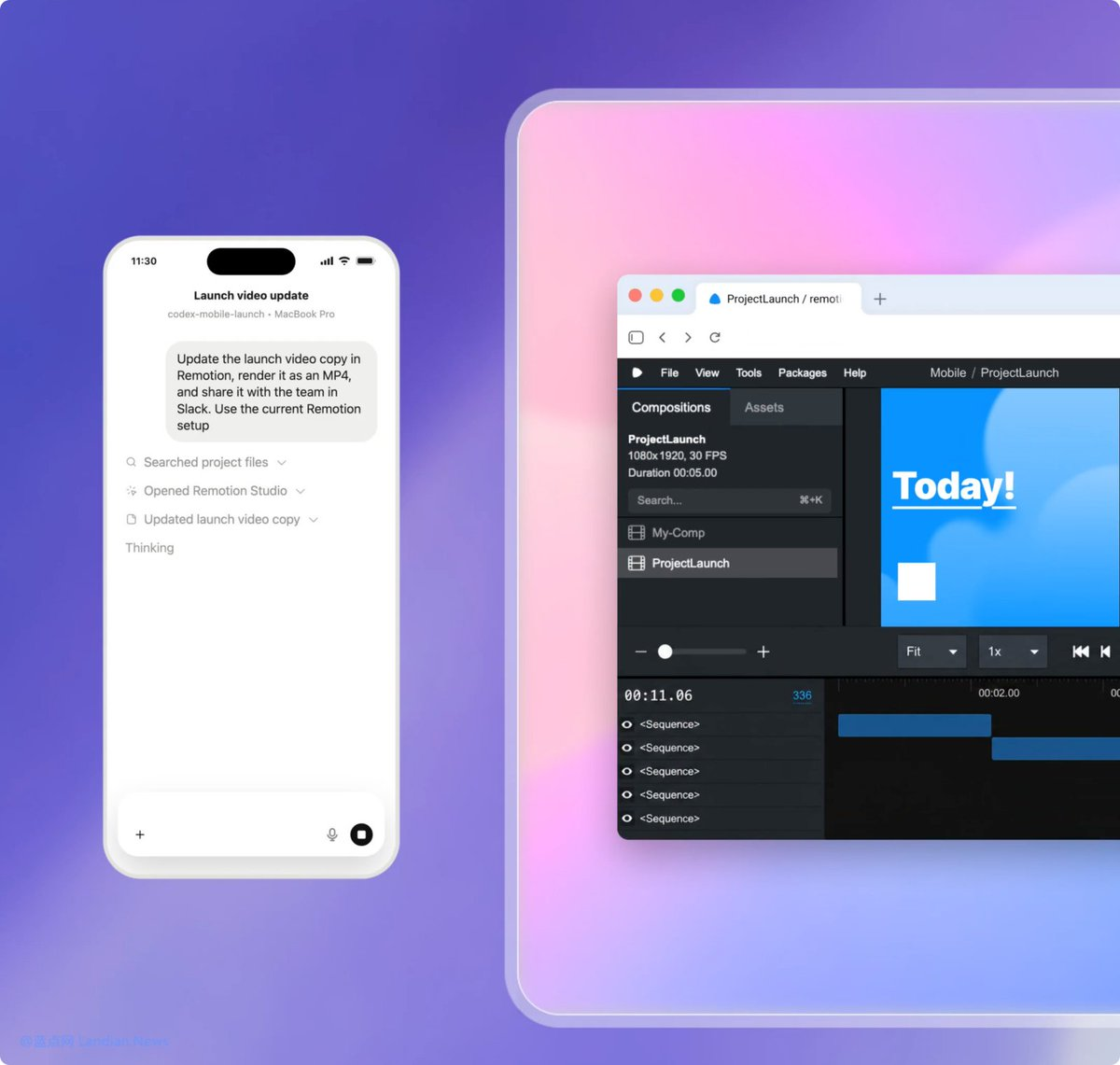 Codex inside ChatGPT mobile preview