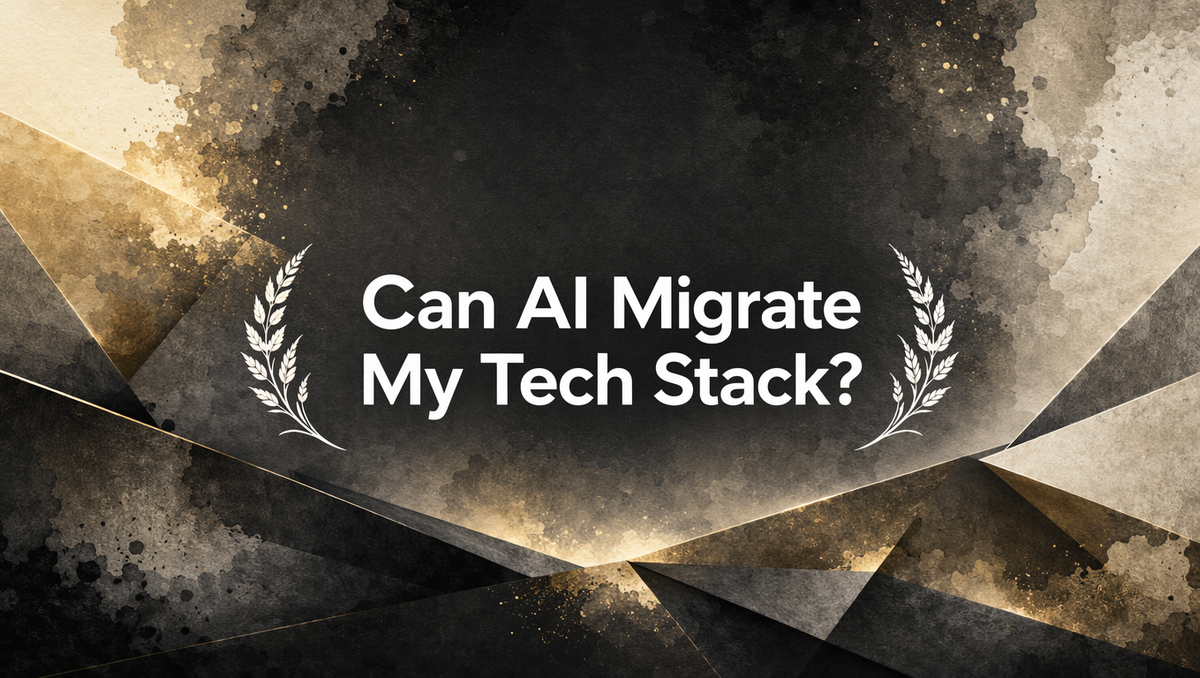 Can AI Migrate My Tech Stack?
