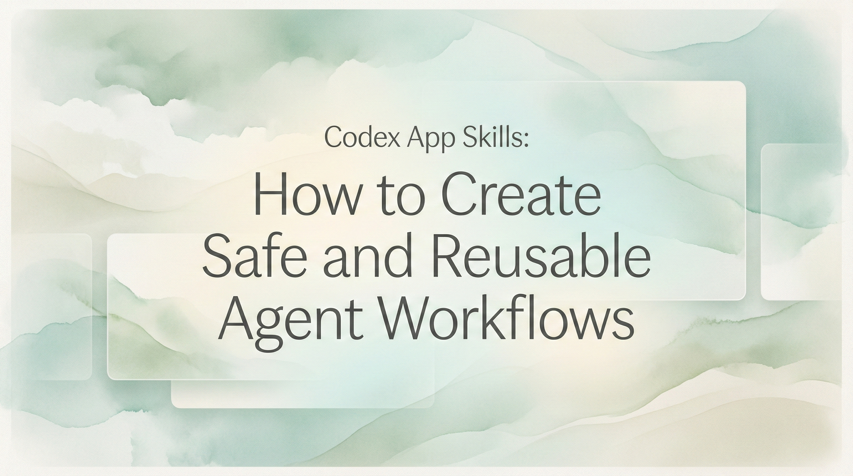 Codex App Skills: Reusable Agents