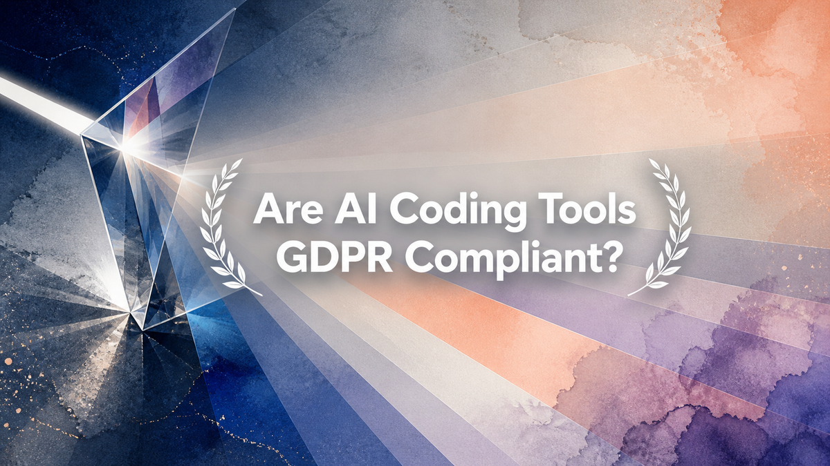 Are AI Coding Tools GDPR Compliant?