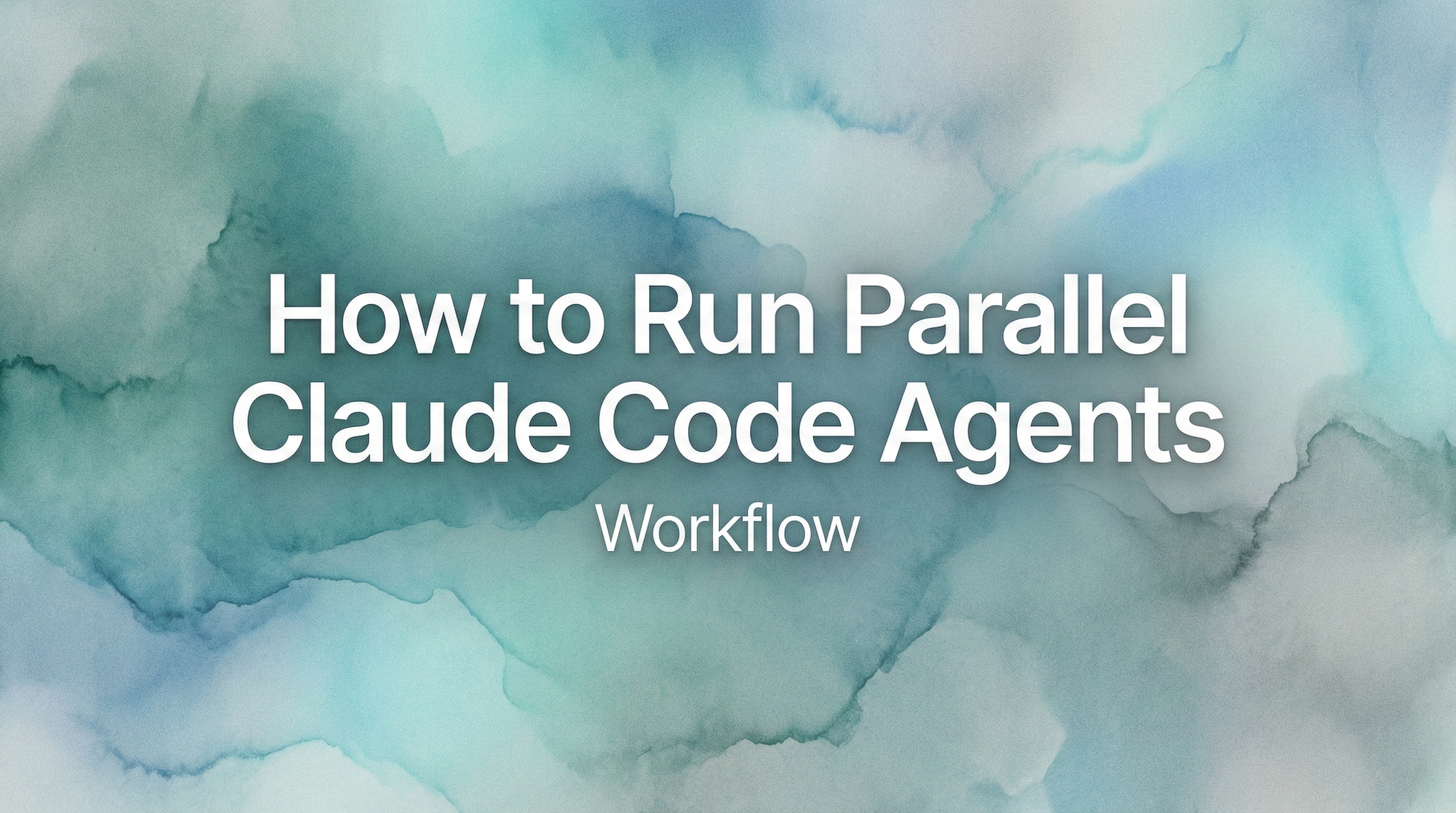 Claude Code: Parallel Workflow
