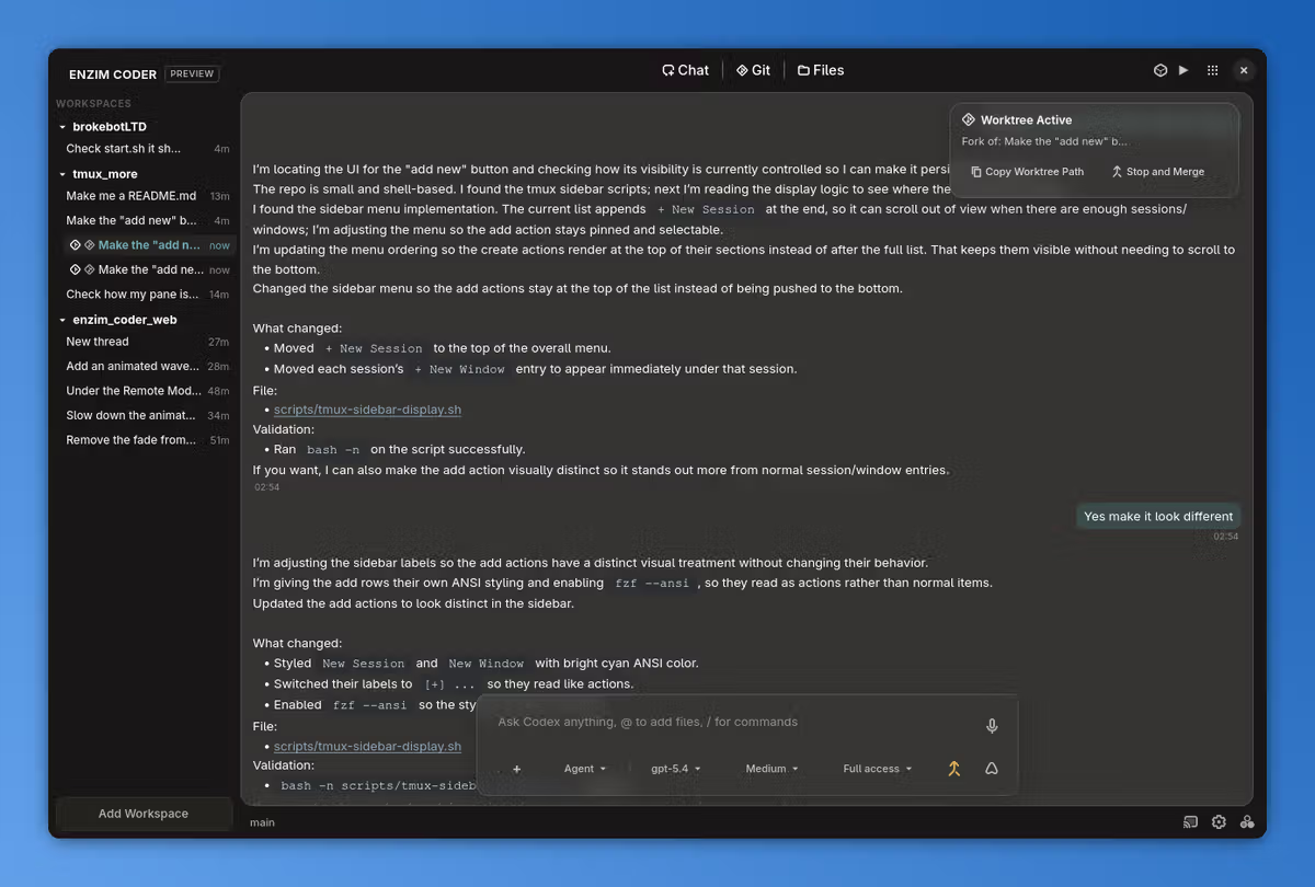 Linux'ta Codex CLI kurulumu