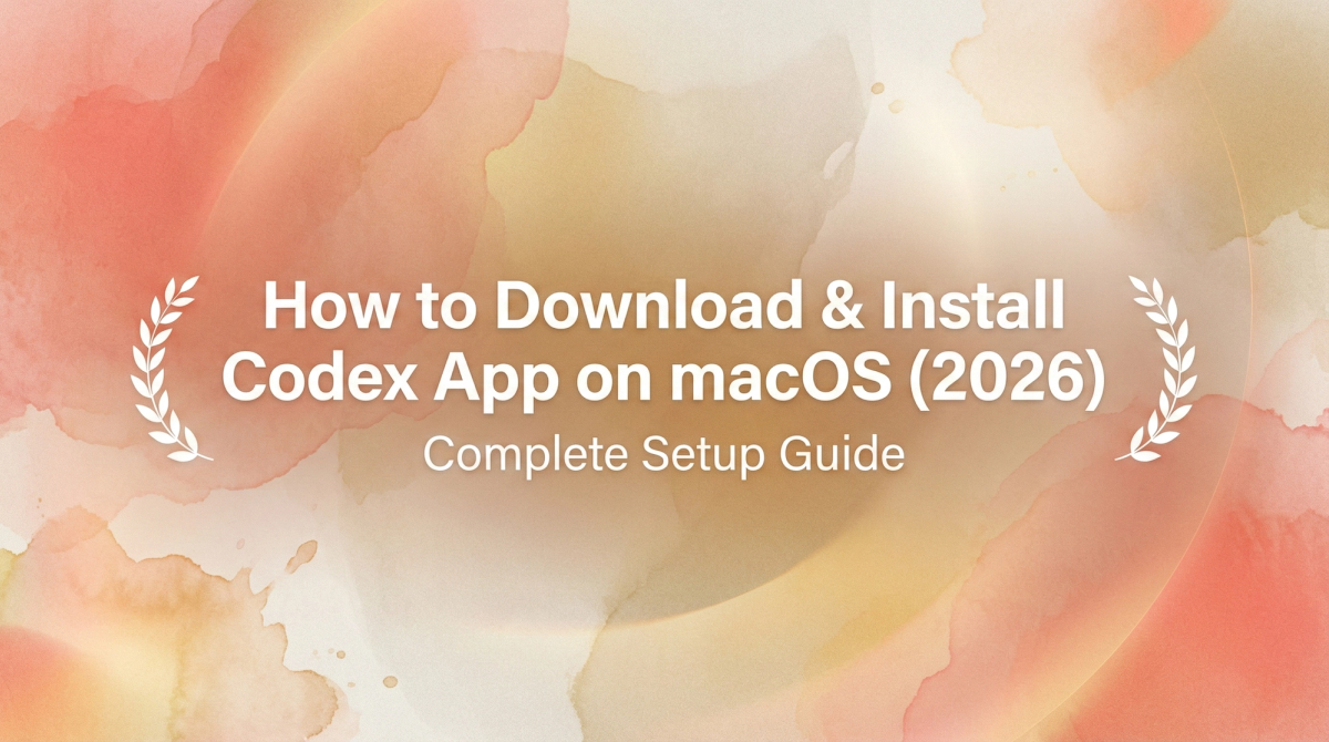 Download & Install Codex App on macOS 