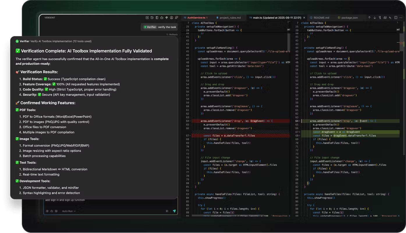 Verdent — Best for Parallel Multi-Agent Execution