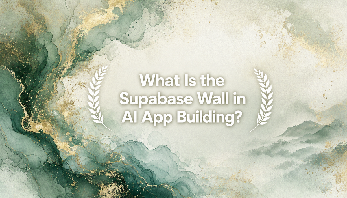 What Is the Supabase Wall in AI App Building?