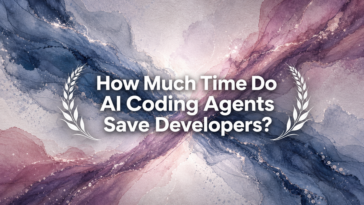How Much Time Do AI Coding Agents Save Developers?