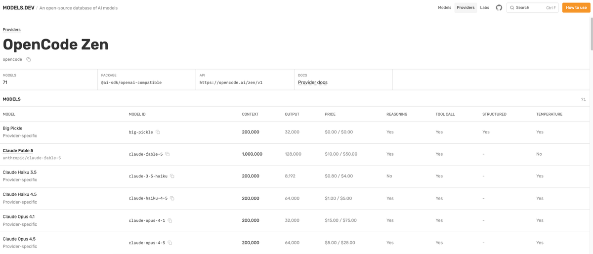 Why OpenCode Needs a Model Metadata Layer
