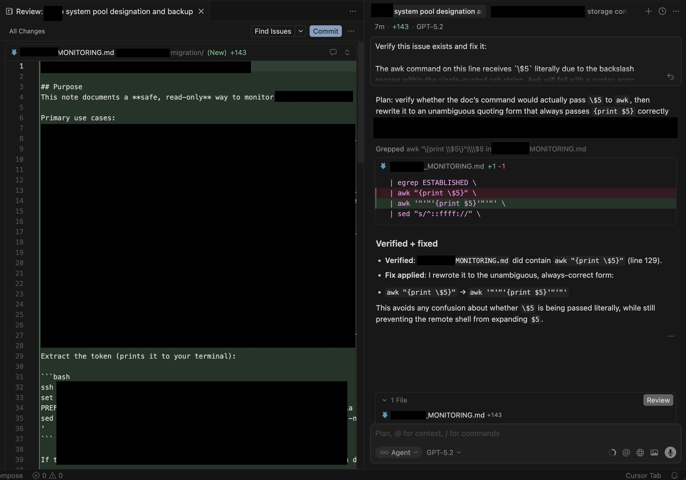 Cursor's async Background Agents (running in cloud sandboxes on separate branches) and Bugbot (inline PR review) are the most autonomous stock agent features in the category for control-oriented workflows.