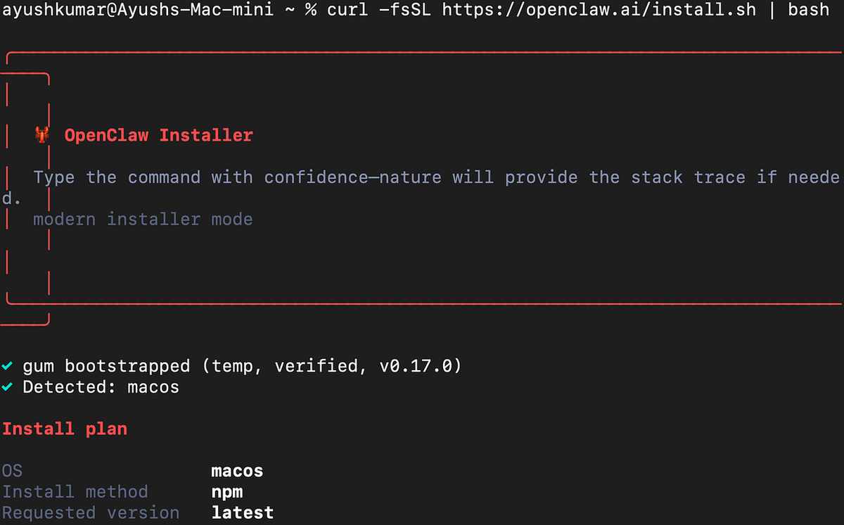 Como instalar o OpenClaw?