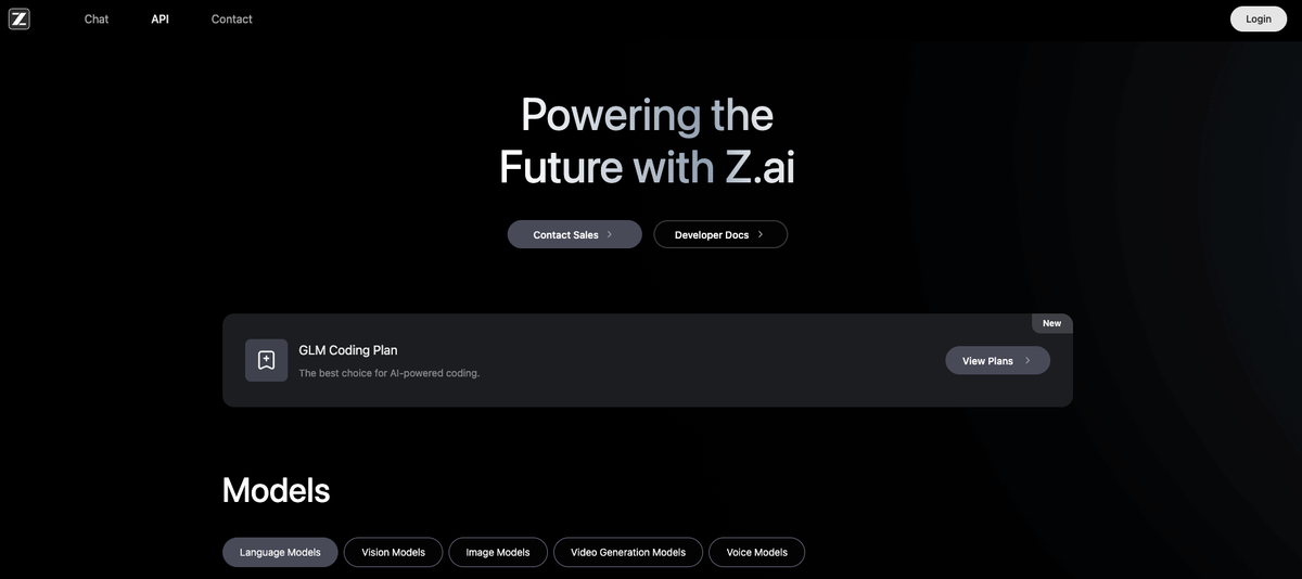  Z.ai API Key