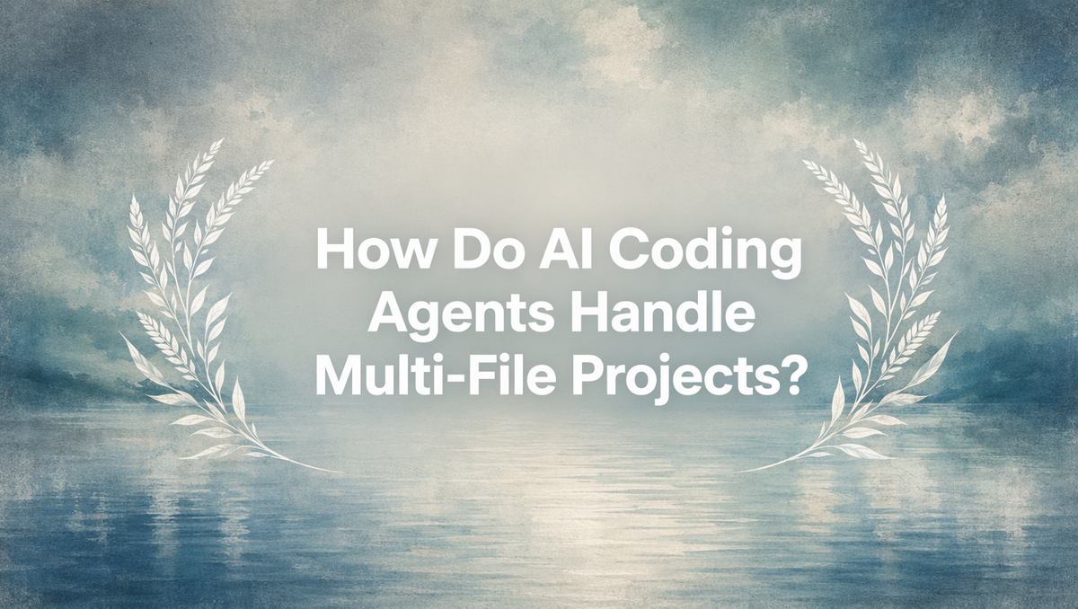 How Do AI Coding Agents Handle Multi-File Projects?