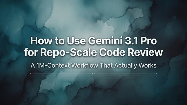 Gemini 3.1 Pro: Repo Reviews