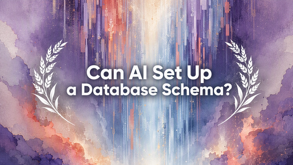 Can AI Set Up a Database Schema?