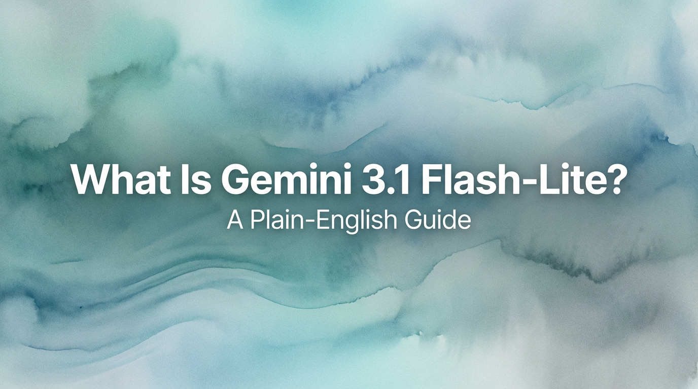 Gemini Flash-Lite: Simple Guide