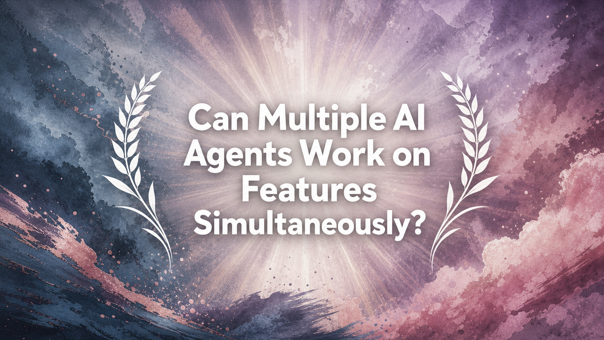 Can Multiple AI Agents Work on Features Simultaneously?
