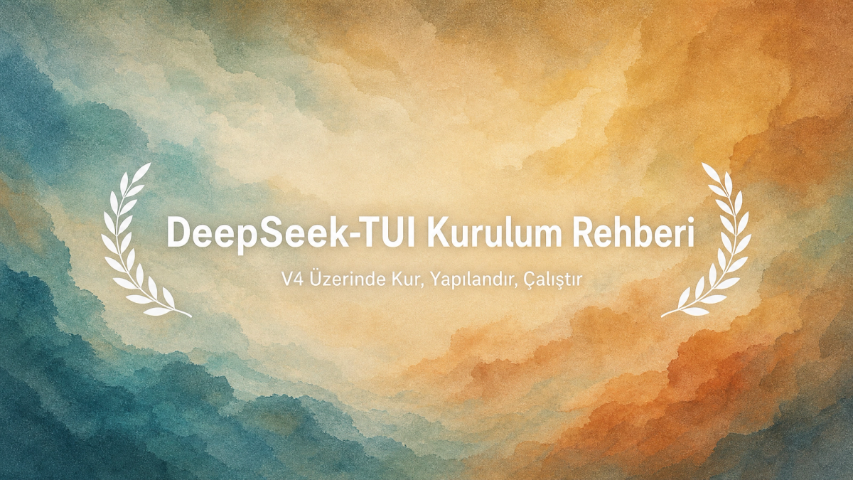 DeepSeek-TUI: Kur ve Çalıştır