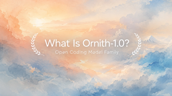 Ornith-1.0: Open Coding Models