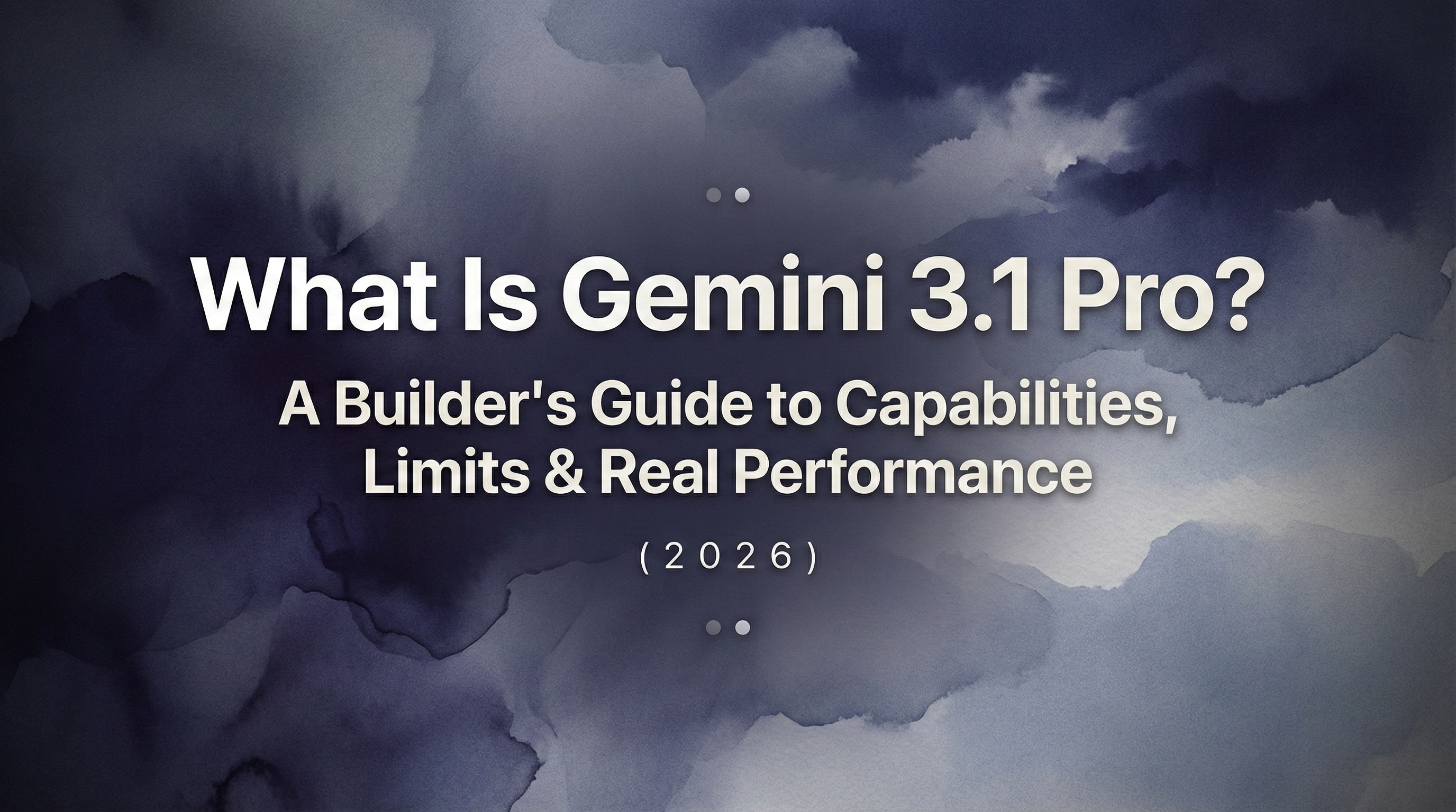 Gemini 3.1 Pro: Builder’s Model