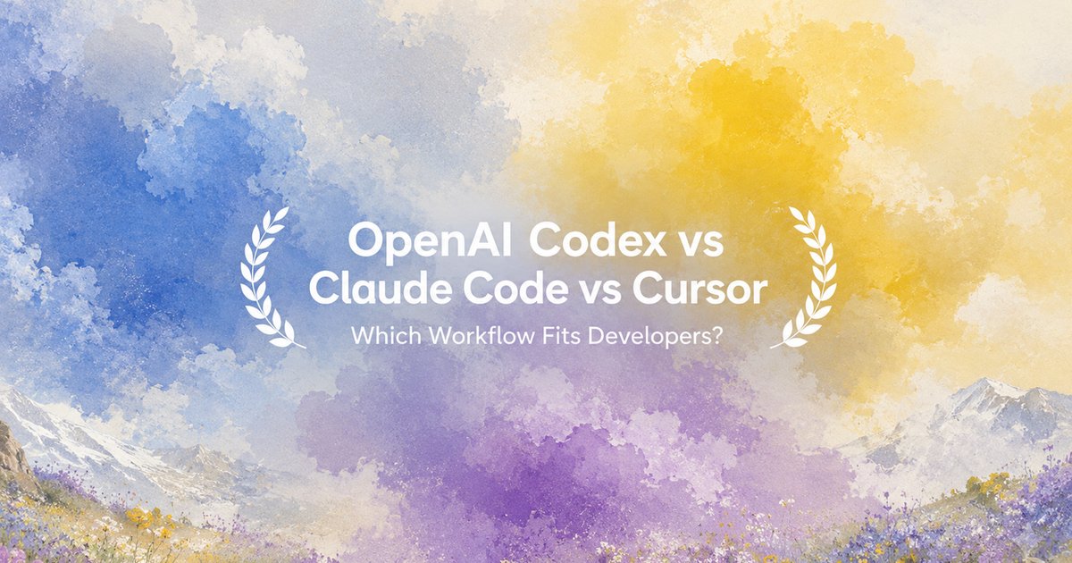OpenAI Codex vs Claude Code vs Cursor - Verdent Guides