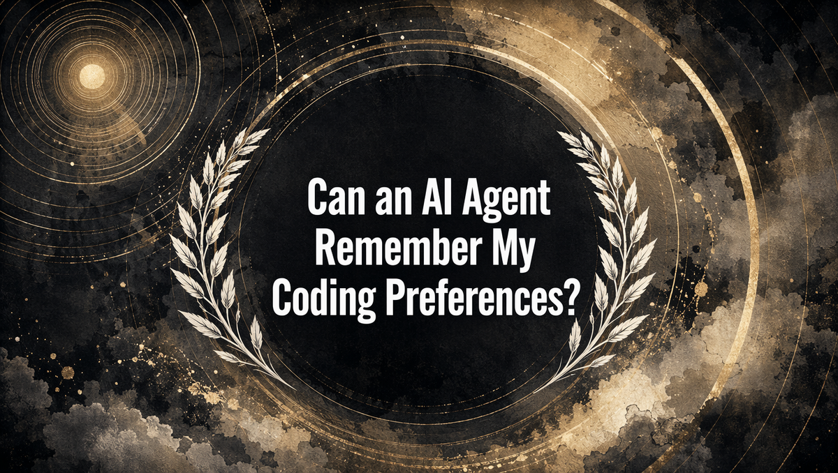 Can an AI Agent Remember My Coding Preferences?