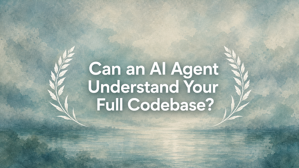 Can an AI Agent Understand Your Full Codebase?