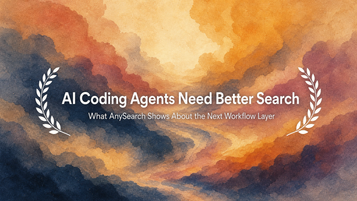 AI Coding Agents: Search Layer Gap