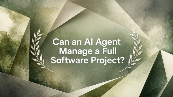 Can an AI Agent Manage a Full Software Project?