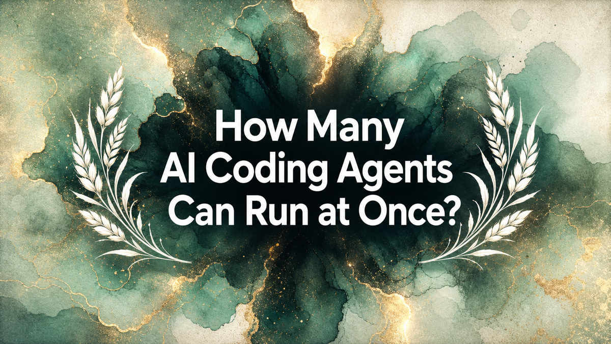 How Many AI Coding Agents Can Run at Once?