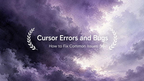 Cursor Errors: Fix Common Issues