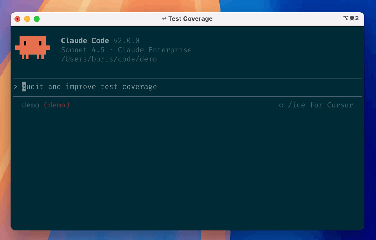 Select Claude Code as the agent runtime