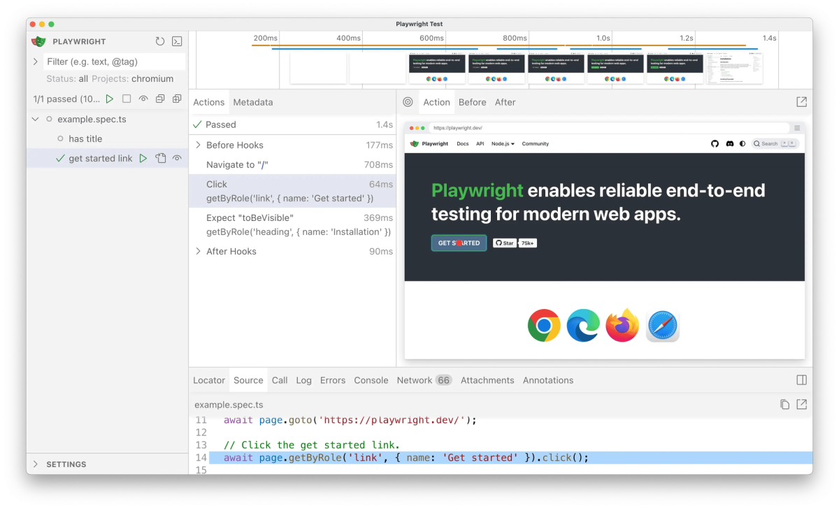 Choose Playwright when data appears only after rendering or an authorized interaction.