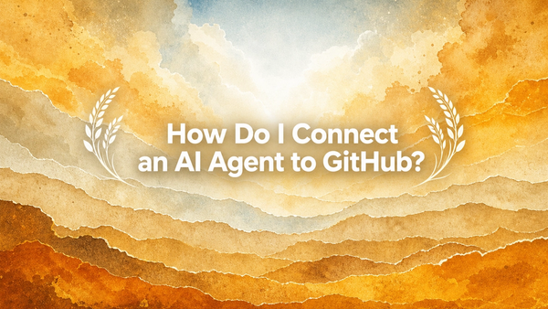 How Do I Connect an AI Agent to GitHub?
