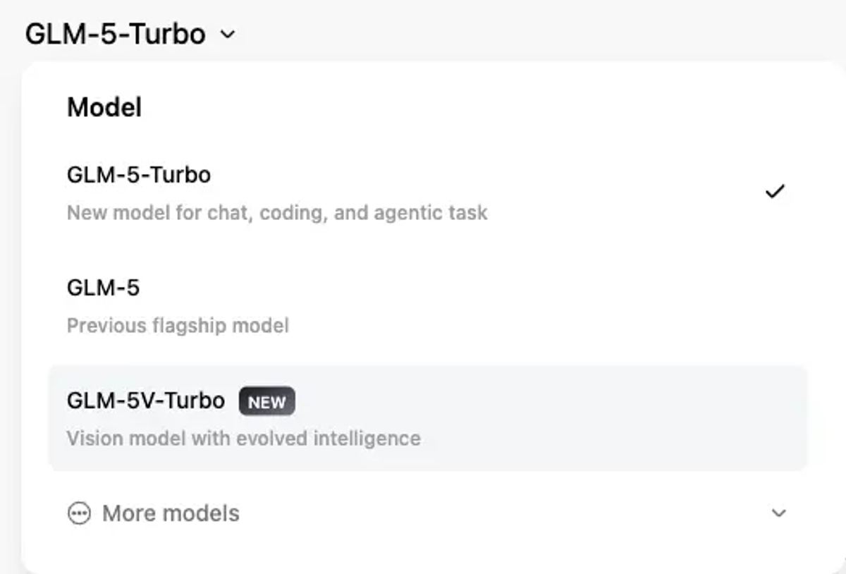 GLM-5 Turbo vs 5V Turbo