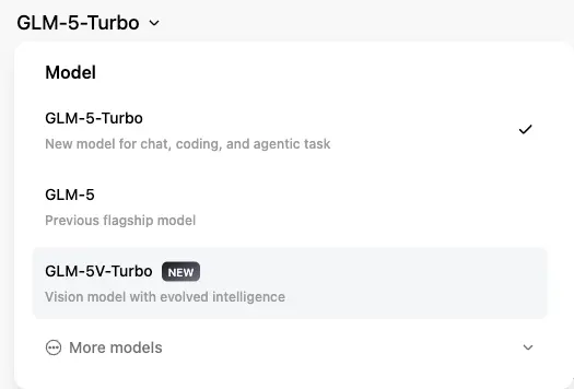 GLM-5 Turbo vs 5V Turbo