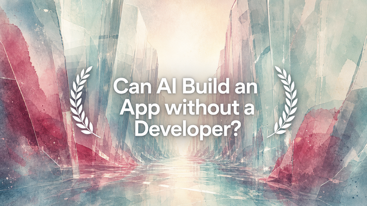 Can AI Build an App without a Developer?