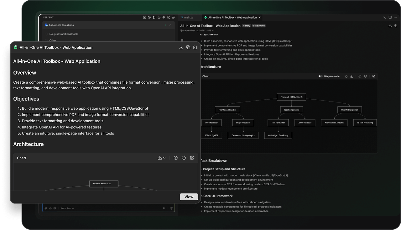 Plan First, Then Execute