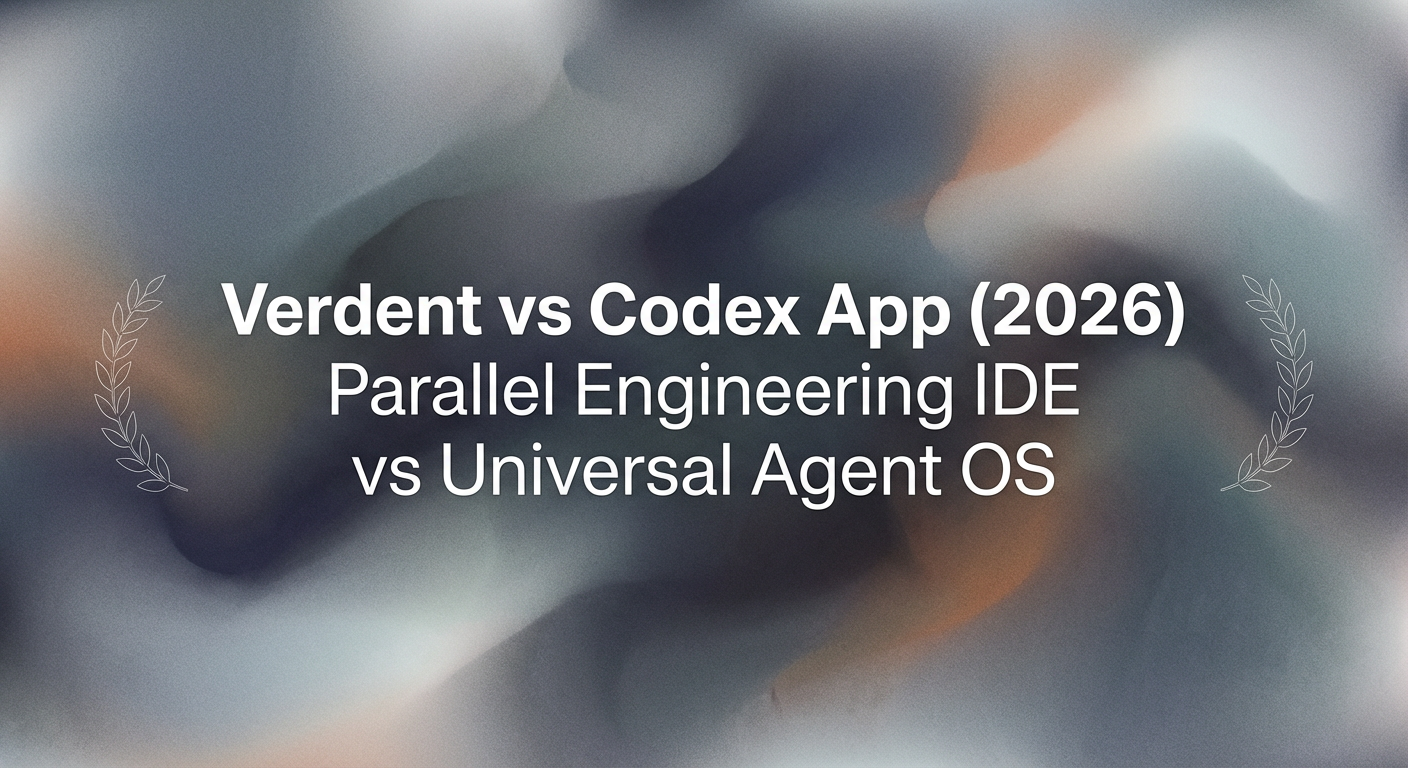 Verdent vs Codex App (2026): Parallel Engineering IDE vs Universal Agent OS