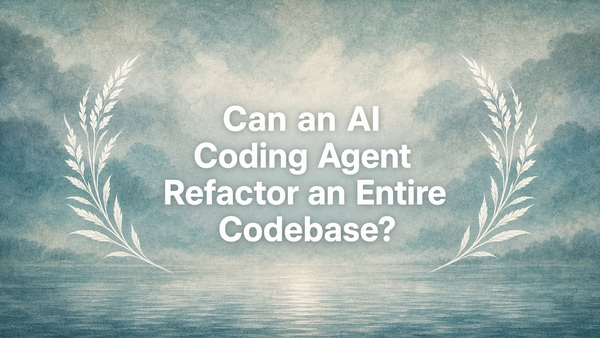 Can an AI Coding Agent Refactor an Entire Codebase?