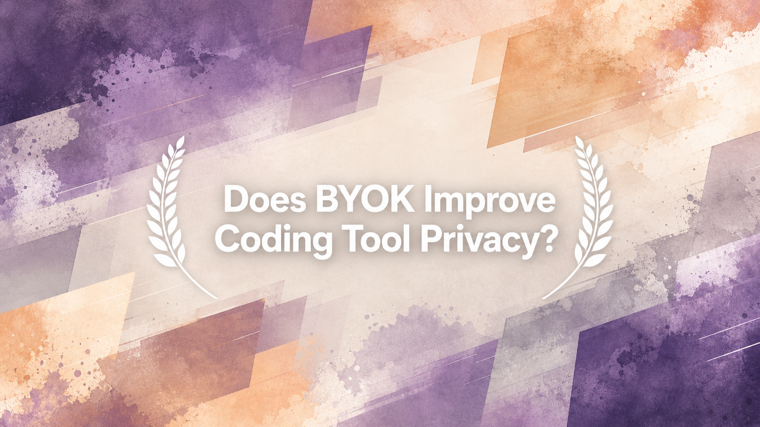 Does BYOK Improve Coding Tool Privacy?