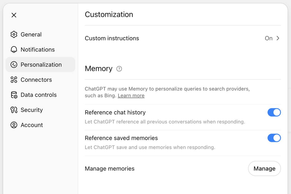 Expecting long-term memory by default