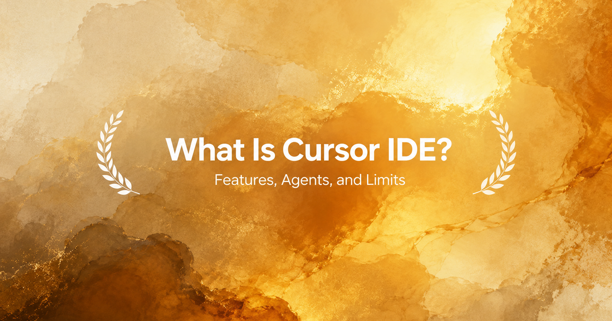 What Is Cursor IDE? Features, Agents, and Limits - Verdent Guides