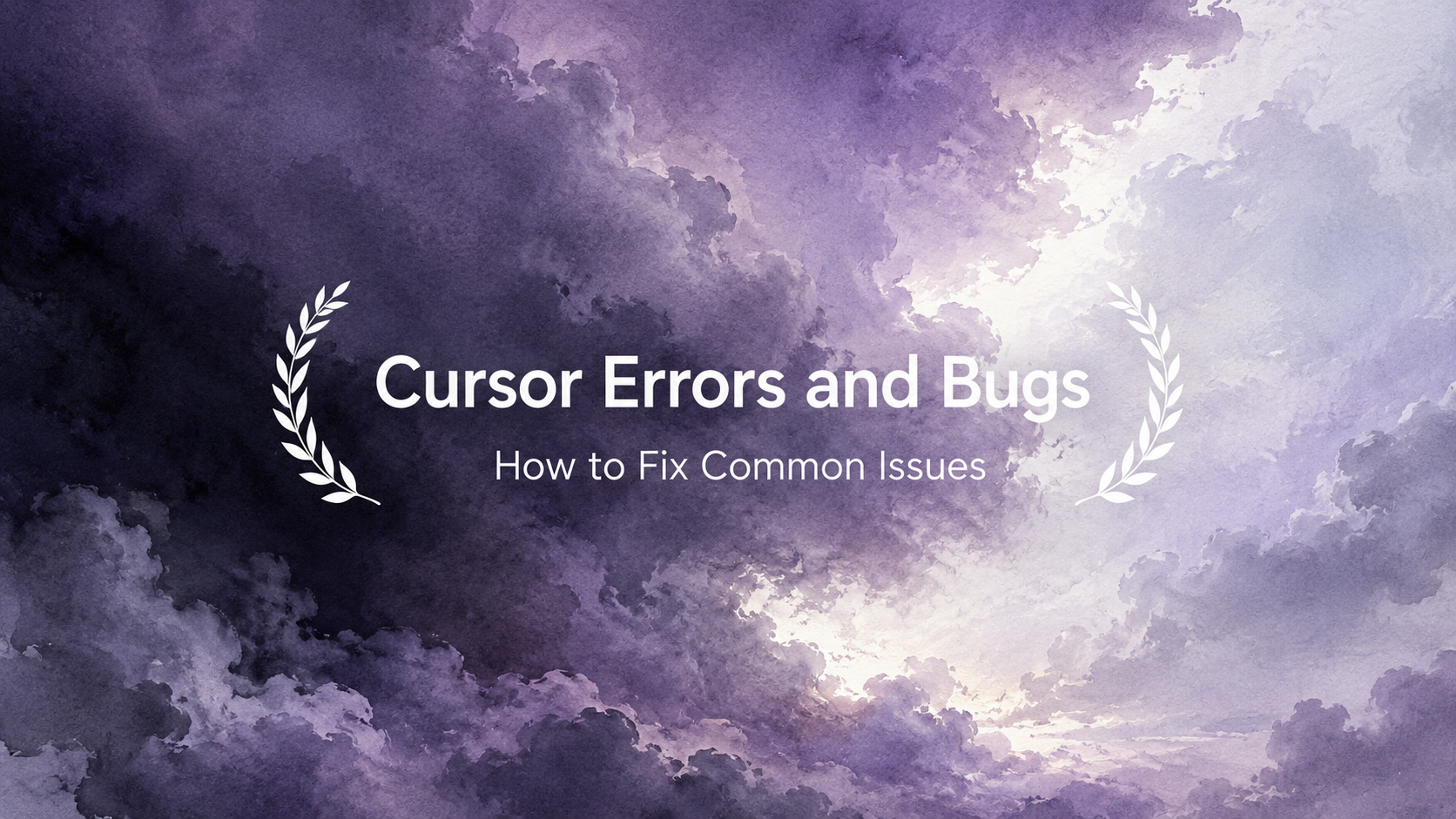 Cursor Errors: Fix Common Issues