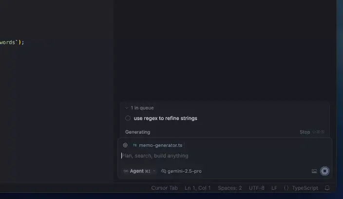 Cursor asks you to adopt its integrated environment. Its Agent can search, edit, and run terminal commands alongside the model picker and rules system. Pilot the migration with a real workspace: required extensions and the debugger must still work.