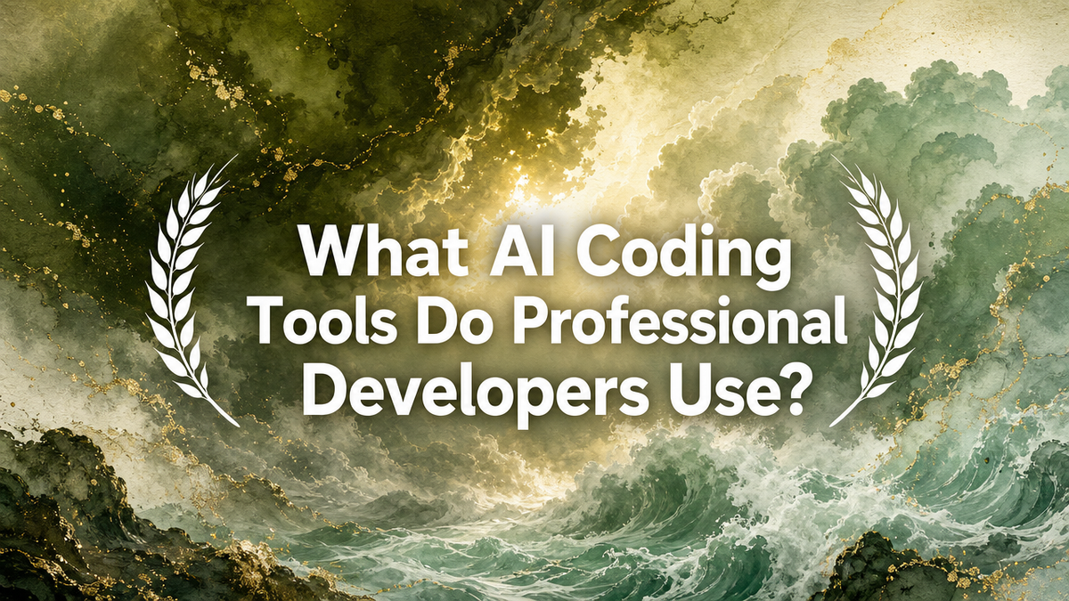 What AI Coding Tools Do Professional Developers Use?