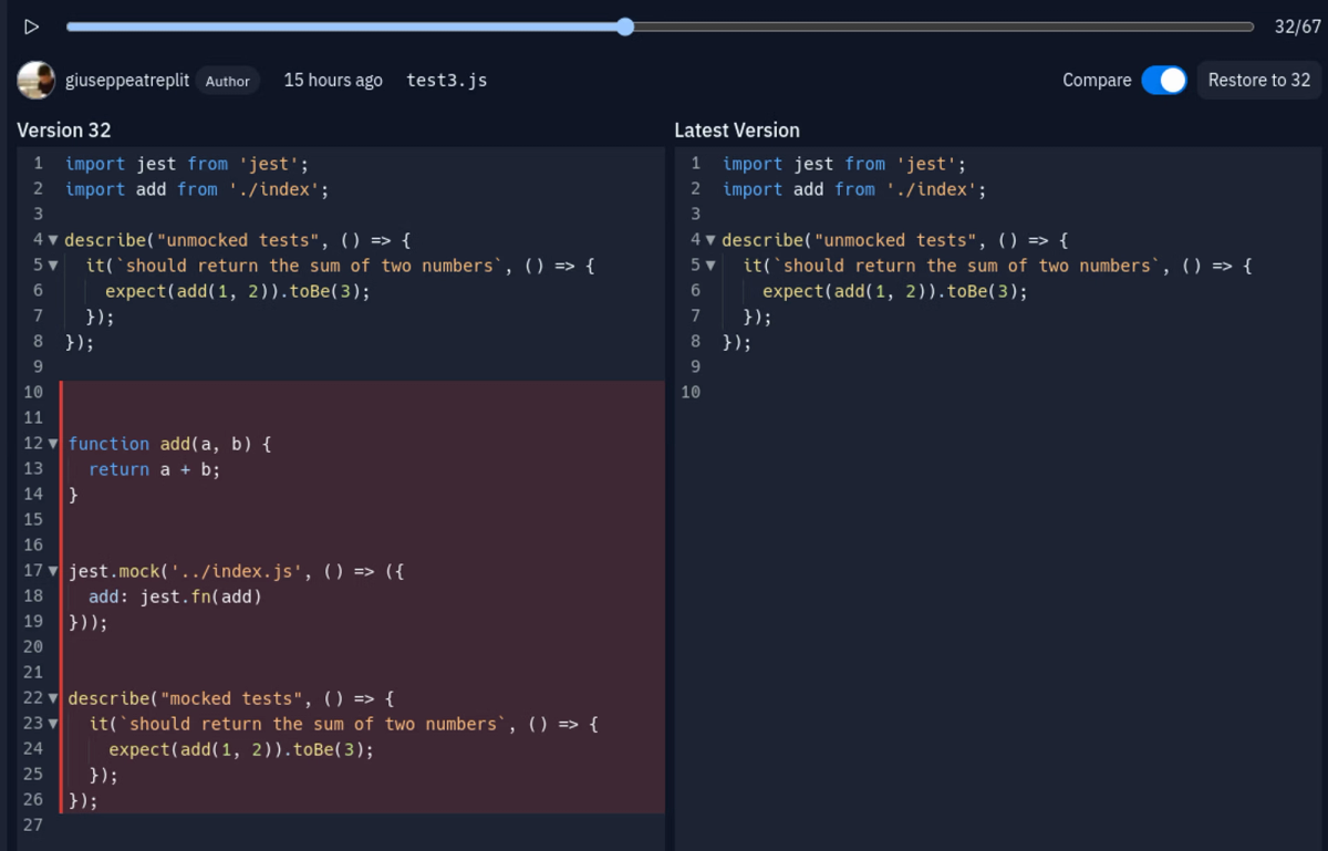 Replit for hosted app building