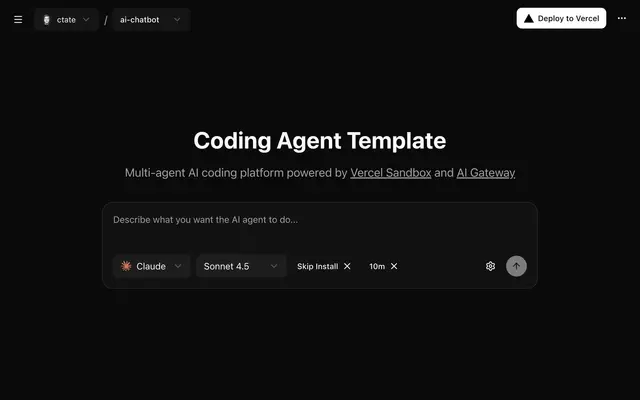 Agent / Claude Design / Bolt.new export → drop → preview
