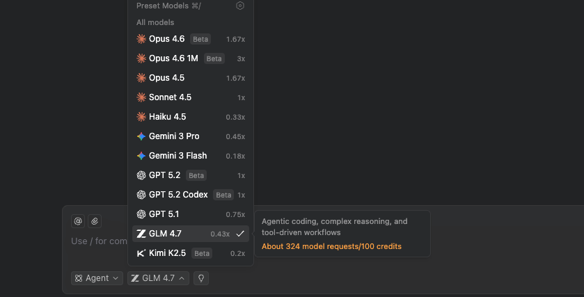 Test GLM-5 in Verdent
