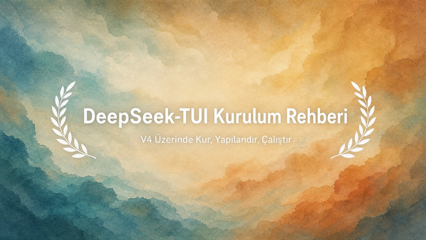 DeepSeek-TUI: Kur ve Çalıştır