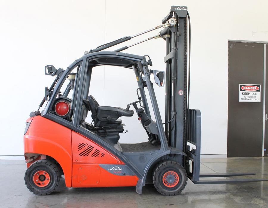 Linde H25T LPG forklift, photo 1, stock U81957Q