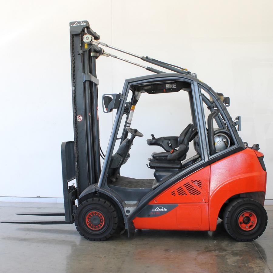 Linde H25T LPG forklift, photo 1, stock U81956Q